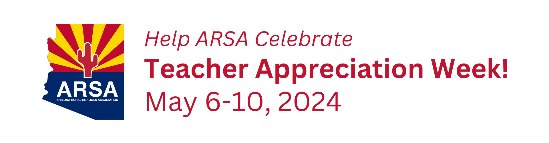 Help ARSA Celebrate Teacher Appreciation Week